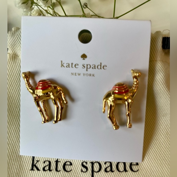 🌟HOST PICK🌟 NWT Kate Spade Spice Things Up Cameo Stud earrings - Picture 3 of 6